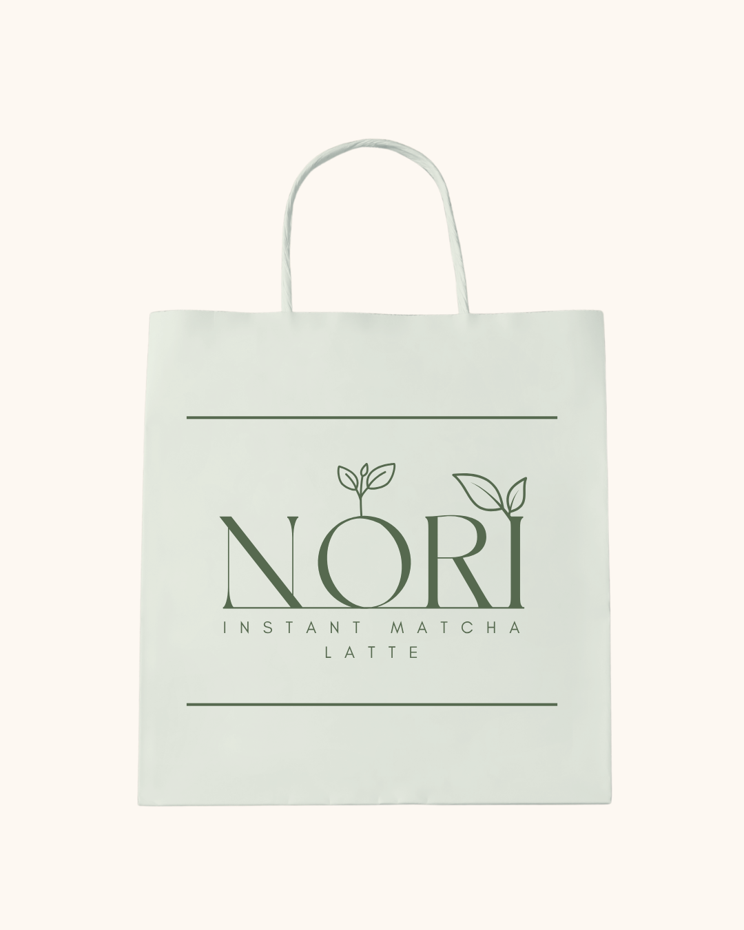 Nori branded merchandise mockup
